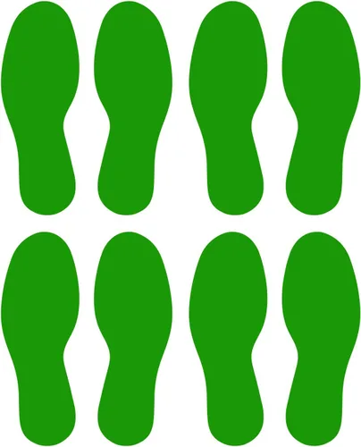 Vista 60 de LiteMark Calcomanías de vinilo para piso, calcomanías de línea para suelo de aula, oficinas, bailes, eventos, marcadores de puntos duraderos con Azul