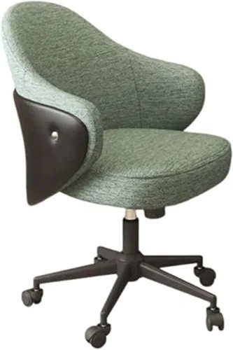 Vista 9 de Ergonomic Office Chair with Armrests and Wheels, Wide Seat Desk Chairs for Home Office, Apartment, Vanity