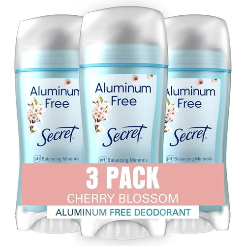 Vista 16 de Desodorante Secret sin aluminio para mujeres, protección contra el mal olor de 48 horas, ingredientes derivados naturalmente, sin parabenos