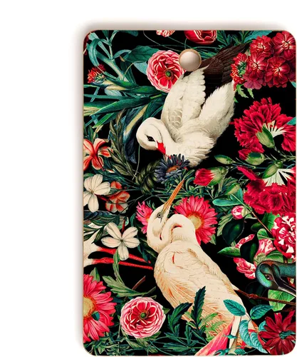 Vista 34 de Society6 Tabla de Cortar de Bambú - Decoración de Cocina de Burcu Korkmazyurek - Tablas de Cortar Únicas para Cocina, 29.2 cm x 29.2 cm x 1.3 cm