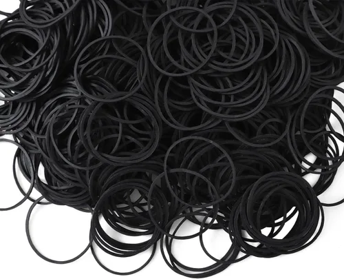 Vista 2 de 600 bandas de goma pequeñas de 1 pulgada, bandas elásticas de goma de uso general, bandas elásticas resistentes para el hogar, oficina, escuela