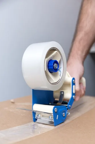 Vista 4 de Paquete de 36 cintas de embalaje resistentes, cinta de embalaje transparente diseñada para cajas de mudanza, envío, oficina y almacenamiento, grado