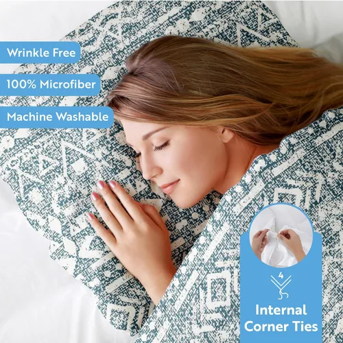 Vista 323 de Linen Market Funda de edredón individual para cama individual – Experimenta una comodidad similar a un hotel con una suavidad inigualable