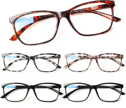 Vista 13 de SIGVAN Lentes de lectura para mujer, con bloqueo de luz azul, bisagra de resorte, diseño de moda, lentes con estampado para mujer