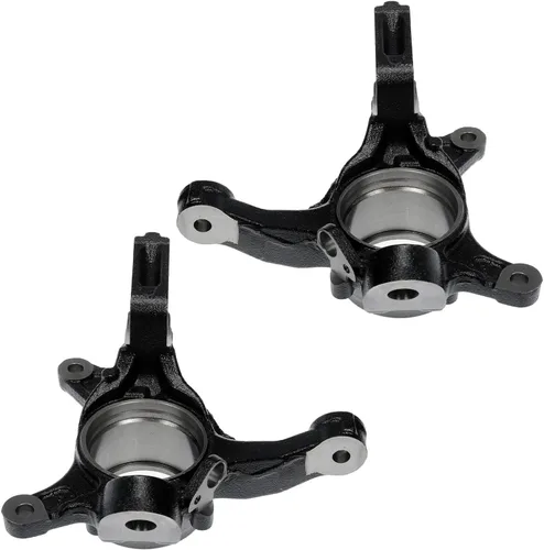 Vista 93 de Detroit Axle - Conjunto de manguetas de dirección delanteras de 2 piezas para Hyundai Accent 06-11, 2 manguetas de dirección y conjunto de buje