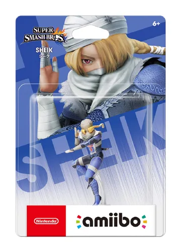 Vista 2 de Nintendo amibo Sheik Super Smash Brothers series