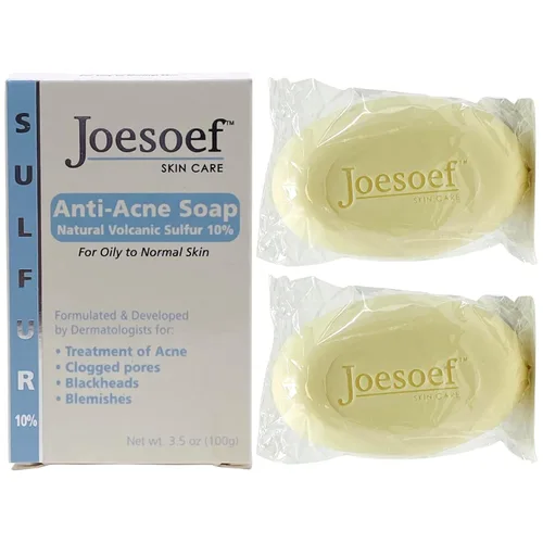 Vista 6 de JOESOEF SKIN CARE Jabón de azufre con ácido salicílico para el acné