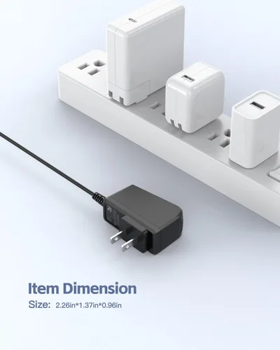 Vista 7 de Superer Cargador de 5 pies compatible con Braun Shaver Series 9 7 5 3 1, 310s 3040s 9577cc 9517s 7085cc 12V cable de carga de repuesto para Braun S3