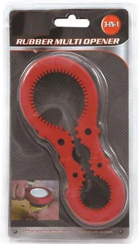 Vista 2 de Abridores de tarros de goma antideslizante tapa de botella agarre multi abridor Pad Twist Gripper nuevo