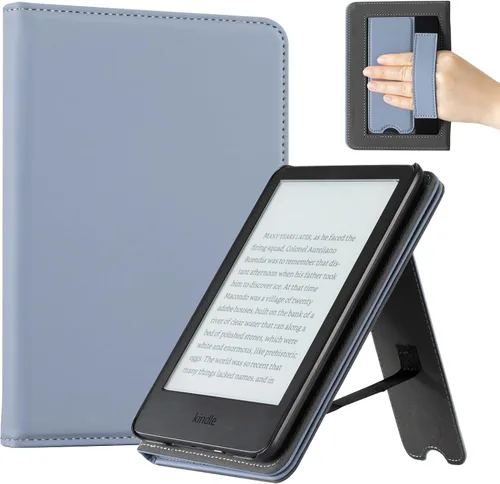 Vista 41 de CoBak Funda para tablet de 6" (2024 y 2022, 11ª generación), funda inteligente de piel sintética con función de encendido/encendido automático