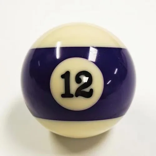 Vista 3 de Bola de piscina de repuesto, bola de repuesto de ocho, billar de tamaño reglamentario de 2-1/4", peso de regulación, 15 bolas de objeto