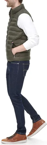 Vista 4 de Tommy Hilfiger Chaleco acolchado ligero y plegable para hombre