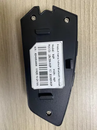 Vista 8 de XGP X1 - Auriculares Bluetooth para casco de motocicleta V5.3 con asistente de voz, altavoces de casco de 1.575 in con IP67 impermeable, auriculares