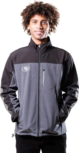 Vista 7 de Ultra Game Chaqueta de satén oficial de la NFL Supreme Heritage para hombre