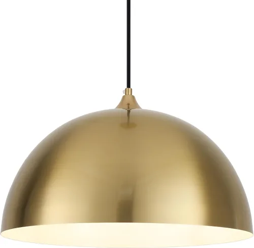 Vista 12 de Luces colgantes negras de 15.7 pulgadas para isla de cocina, lámpara colgante industrial grande dorada para interiores, para comedor, dormitorio