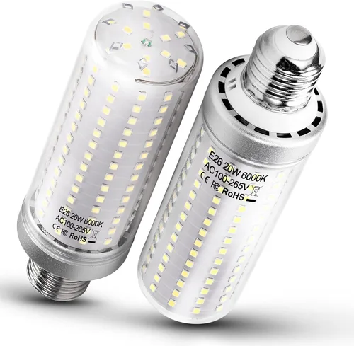 Vista 8 de Heifymi E26 Bombillas LED de Candelabro Equivalentes a 60W, Bombillas LED de Vela E26 de 7W de 750lm, Bombillas Colgantes de Candelabro E26 de 2700K