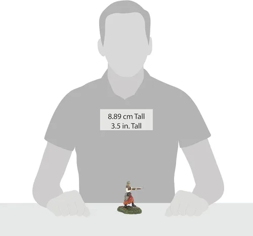 Vista 4 de Department 56 Snow Village - Figura de Halloween de The Werewolf Hunter 25 aniversario, 3.6 pulgadas, multicolor