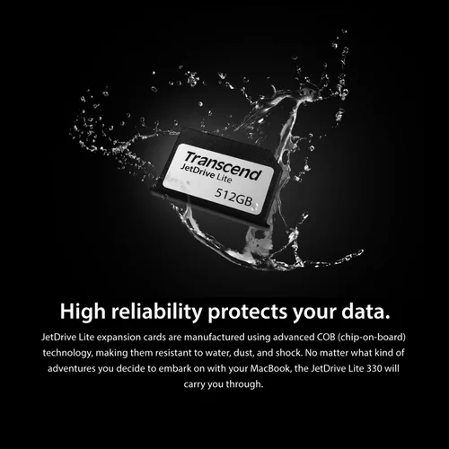Vista 2 de Transcend - Tarjeta de expansión de almacenamiento JetDrive Lite 330 de 64 GB para MacBook Pro de 13 pulgadas con pantalla Retina (TS64GJDL330)