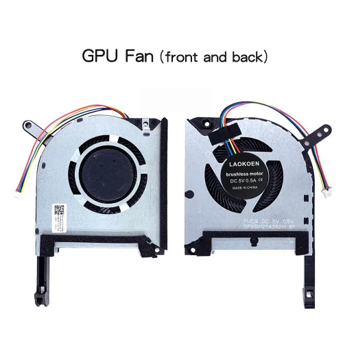 Vista 5 de Nuevos ventiladores de refrigeración de repuesto para ASUS TUF Gaming (2020) FX505D FX505DT FA506 FX506 FX506LU FX706 FX95DU FX506L FX505DD FX505
