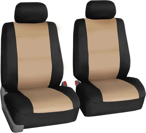Vista 10 de FH Group Juego completo de fundas de neopreno impermeables para asiento de automóvil, de tres filas y 7 plazas, listas para bolsa de aire