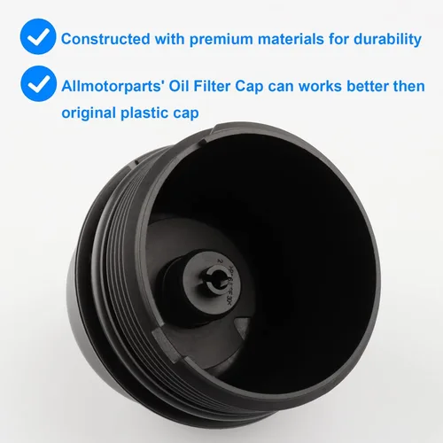 Vista 4 de Tapa de carcasa del filtro de aceite, repuesto 917-066, 917066 compatible con Mini Cooper - Mini Cooper 2007-2015, Mini Cooper Countryman 2011-2017