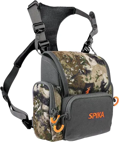 Vista 8 de SPIKA Binocular Arnés Pecho Pack, Bino Case con Telémetro Impermeable Bolsa para Caza
