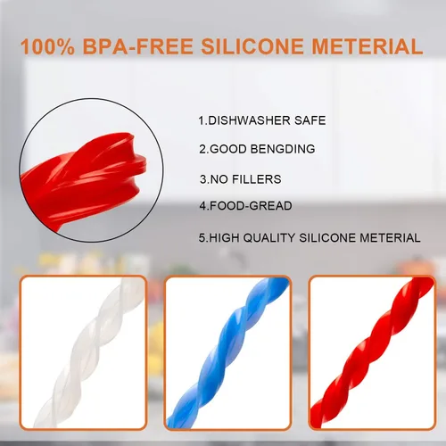 Vista 3 de ZLR Anillos de sellado de silicona compatibles con ollas a presión Instant Pot de 8 cuartos de galón, 1 anillo de sellado de junta de silicona