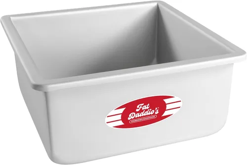Vista 15 de Fat Daddio's PSQ-442 - Molde cuadrado de aluminio anodizado para tartas, 4 x 2 pulgadas