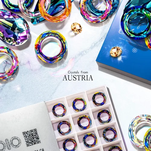 Vista 4 de Kate Lynn Pulsera de fénix "Rise From the Ashes" hecha con cristales de Austria, pulsera ajustable para mujer de 7 pulgadas + 2 pulgadas