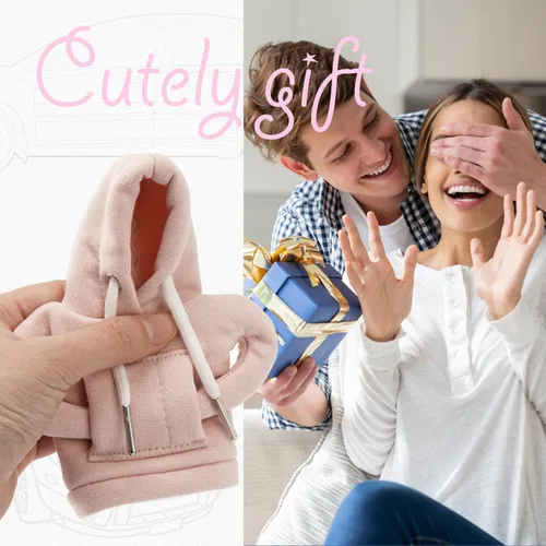 Vista 3 de Funda con capucha para perilla de palanca de cambios de automóvil, funda para palanca de cambios, funda para palanca de cambios de automóvil, bonito