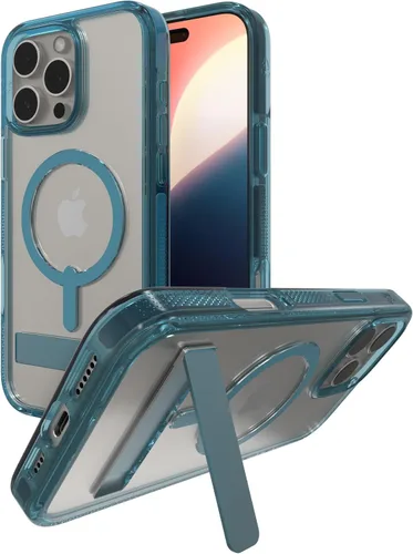 Vista 75 de ZAGG Gear4 Santa Cruz Snap Case para Apple iPhone 14, protección contra caídas D30 de hasta 13 pies (4 m), compatible con carga inalámbrica, parte