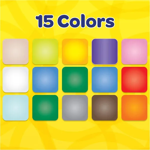 Vista 2 de Crayola Model Magic (paquete de 30), material de modelado secado al aire para niños, alternativa de arcilla suave para artes y manualidades, 15