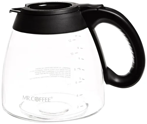 Mr. Coffee Decantador de repuesto de 12 tazas para FT e IS, negro, IDS13-RB