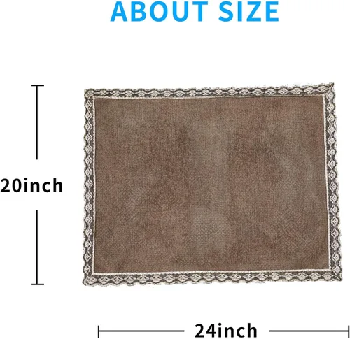 Vista 7 de MINJIATEX Fundas para brazos de sofá, fundas para brazos de sofá de encaje antideslizante, juego de 2 fundas lavables para reposabrazos de sofá