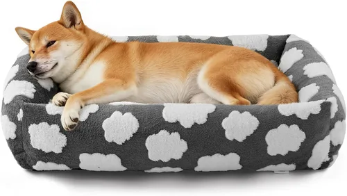 Vista 35 de JOEJOY Cama para Perros Pequeños para Perros Pequeños, Cama para Mascotas de Forro Polar de Pana Suave Premium Ortopédica Lavable con Funda