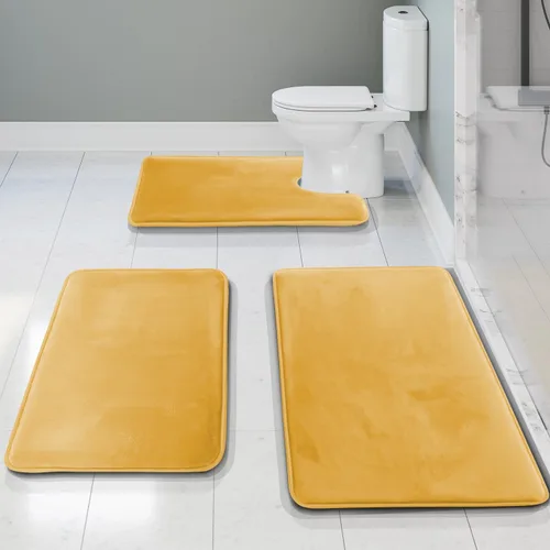 Vista 115 de Clara Clark tapete para baño, regadera o tina, de gomaespuma, negro, antiderrapante