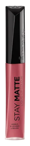 Vista 11 de Rimmel London Stay Matte Liquid Lip Color con Cobertura Completa a Prueba de Besos Impermeable Fórmula de Lápiz Labial Mate que Dura 12 Horas - 840