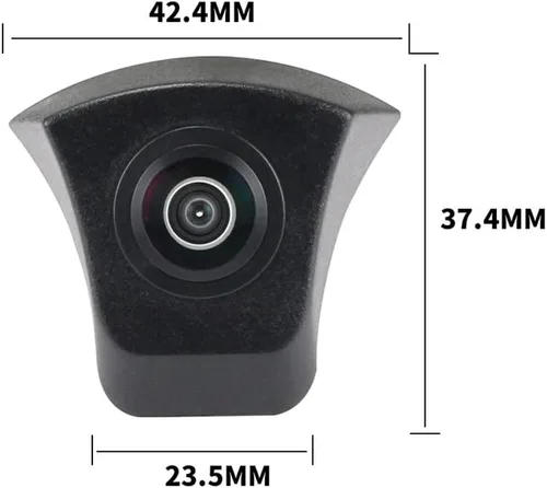 Vista 2 de HD CCD Car Front View Camera & Parking Night Vision Positive Waterproof Logo Camera for Audi A1 A3 A4 A4L A5 A6 A6L A7 A8 Q2 Q3 Q5 Q7 S3 S4 S5 S6 S7