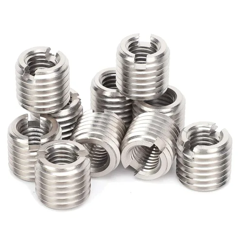 Vista 42 de 10 piezas de inserto de rosca autorroscante, tuerca reductora de rosca de 15 mm, rosca hembra M10 x 1.5 mm y rosca macho M12 x 1.75 mm, kit