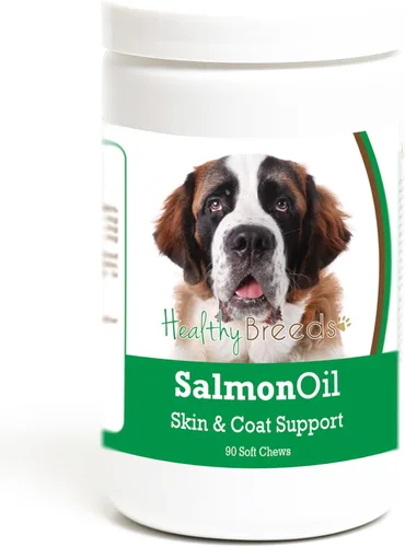 Vista 322 de Healthy Breeds Affenpinscher - Masticables suaves de aceite de salmón, 90