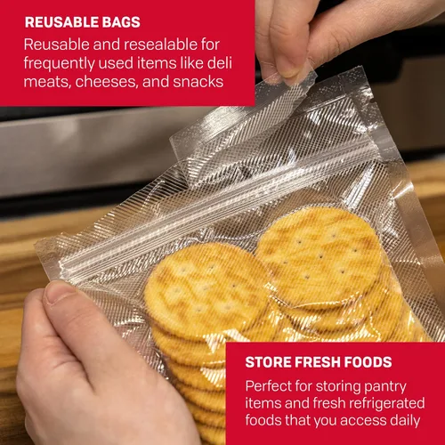 Vista 4 de Nesco Bolsas con cierre de pinta selladora al vacío - 50