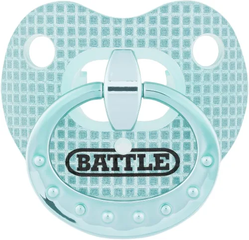 Vista 24 de Battle Sports Binky Oxygen - Protector bucal para fútbol con correa desmontable, máxima transpirabilidad, funciona con aparatos dentales