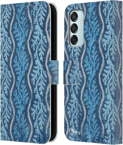 Vista 17 de Head Case Designs Officially Licensed Paul Brent Agate Mermaid Coastal Leather Wallet Case Compatible with Samsung Galaxy M15/F15 5G