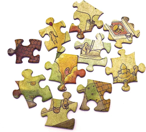 Vista 4 de The Sunny City • Rompecabezas de 1000 piezas de The Magic Puzzle Company • Serie Uno