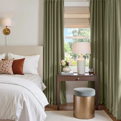 Vista 8 de Lazzzy Cortinas Opacas de Terciopelo con Aislamiento Térmico para Ventanas de Habitación, Cortinas de Lujo Súper Suaves para Sala de Estar