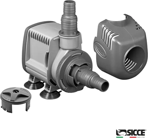 Vista 6 de SICCE Syncra Silent 0.5 Multifunción 185 GPH Bomba de Agua Sumergible Fabricada en Italia 8W Ultra Silenciosa y Duradera para Acuario, Tanque