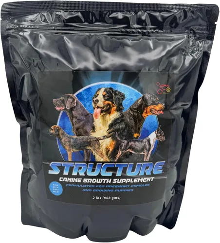 CPN Structure Puppy & Mother Dog Suplemento con DHA – Apoya el desarrollo cognitivo, muscular y óseo – Proteína de huevo y leche, probióticos,