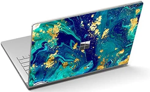 Vista 24 de LidStyles - Kit de vinilo para protección de vinilo compatible con Microsoft Surface Book 1 (bandera americana)