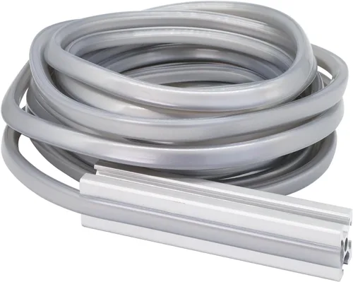 Vista 14 de 20 juegos de 10 soportes de extrusión de 1 "x 1" Serie 1010 Juego de conectores de perfiles de extrusión de aluminio, 20 piezas de 10 esquinas