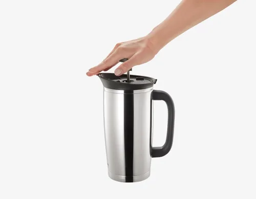 Vista 8 de Zojirushi SK-XAE10XA Fresh Brew - Prensa francesa de acero inoxidable con aislamiento al vacío